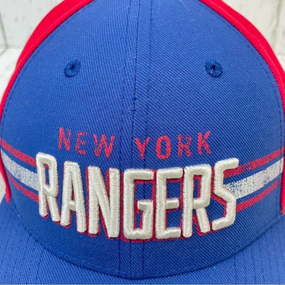 NHL New York Rangers Vintage Style Hockey‎ SnapBack Hat